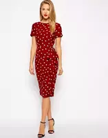 Платье в горошек