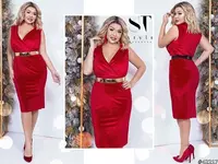 Velyur oqshom libosi