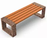 Бетонные скамейки Momar