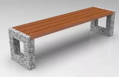 Бетонная скамейка Square (Р2003) - 1 800 000 сум / шт.