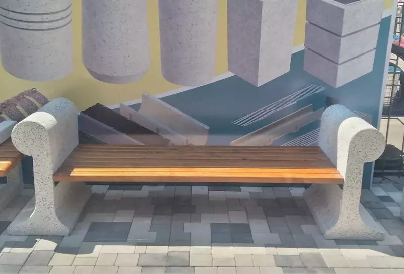 Qirollik uslubidagi beton dastgoh (R2505) Chakana savdo