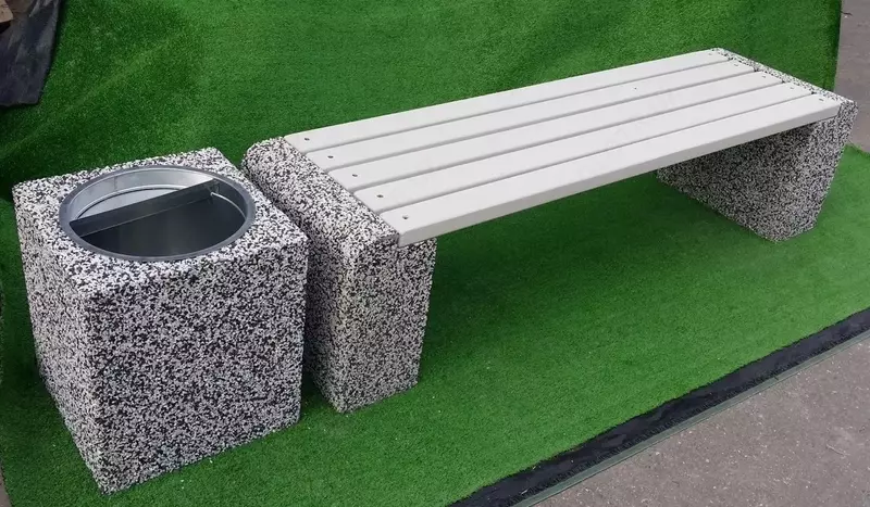 Урна бетонная Square Round (РB1214) - 880 000 сум