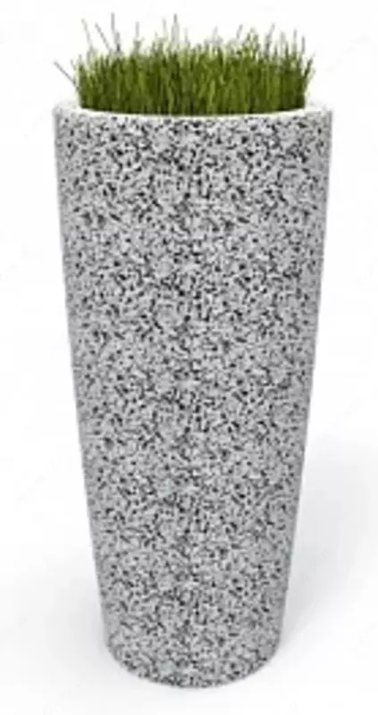 Вазон бетонный Cone Flower Pot (РC1016)