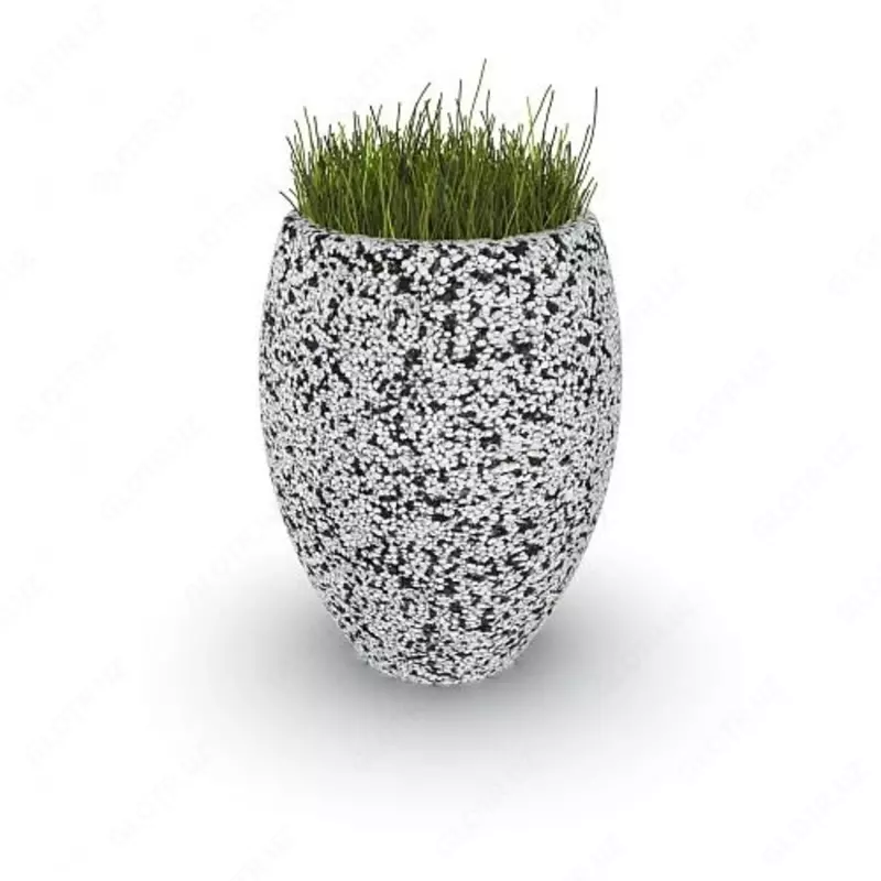 Вазон бетонный Beige Flower Pot (РC1019)