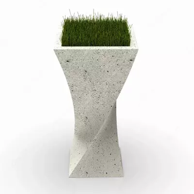 Gulzor beton burama gulli idish (PC1220) - 1 300 000 so'm / dona