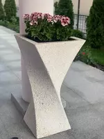 Вазон бетонный Twist Flower Pot (РC1220) Только в розницу