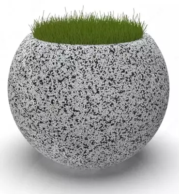 Вазон бетонный Round Flower Pot (РC1021)