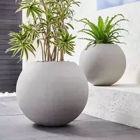 Вазон бетонный Round Flower Pot (РC1021) Только в розницу