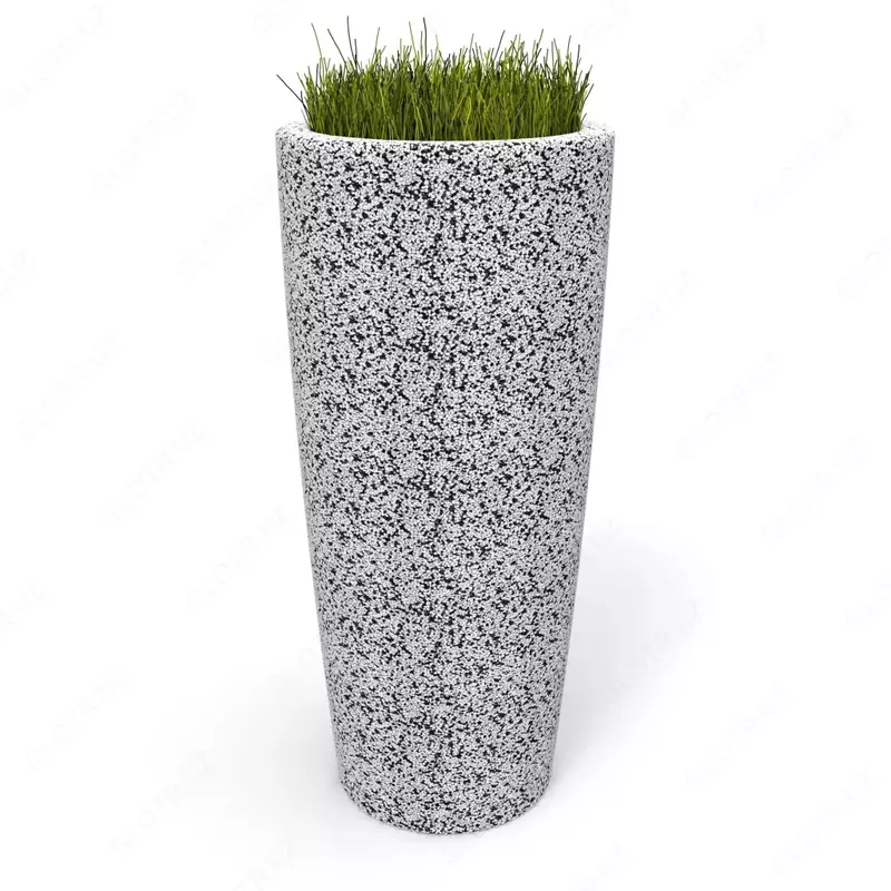 Vaza beton konusli gulli idish (PC1016)
