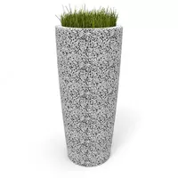 Vaza beton konusli gulli idish (PC1016)