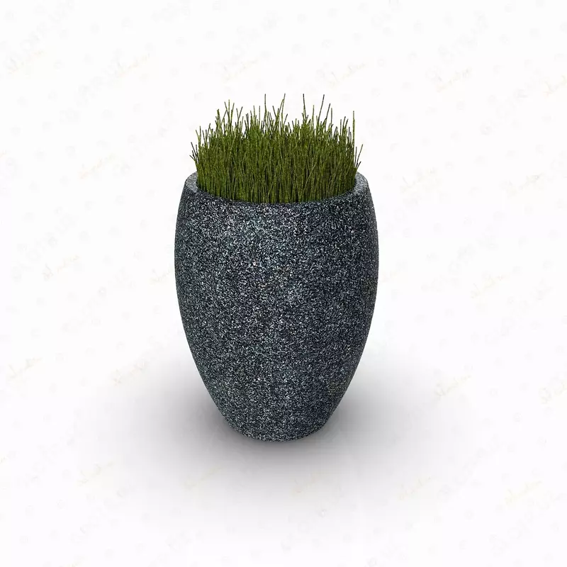 Vaza beton Bej gulli idish (PC1019)