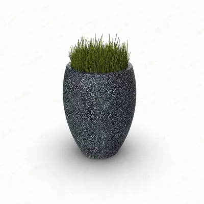 Vaza beton Bej gulli idish (PC1019)