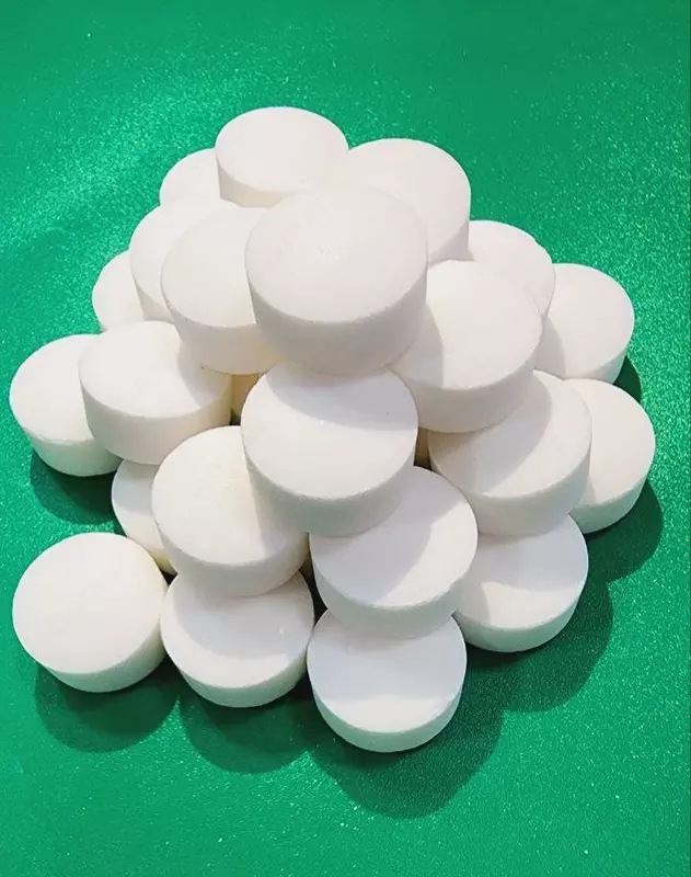 Barcha turdagi uskunalar uchun mos bo'lgan tuz tabletkalari.