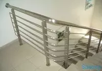  перила поручень стеклянный перила из нержавейки Изготовление кованых перил