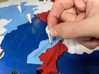 3D dunyo xaritasi boshqa ranglarda - 1 475 000 so'm