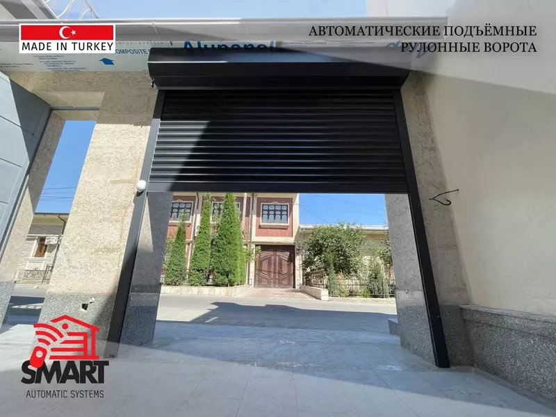 Avtomatik ko’tarilib o’raladigan darvozalar Toshkentda - Smart Automatic Systems