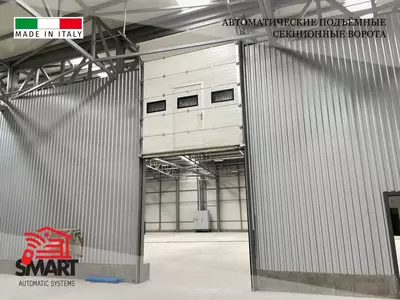 Italitada ishlab chiqarilgan avtomatik seksiyali darvozalar endi Toshkentda Smart Automatic Systems