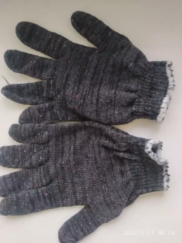 Перчатки хб 40-45 грамм - от {0} сум