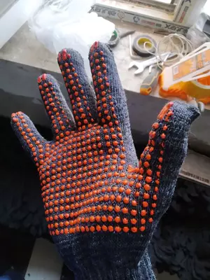 Перчатки с ПВХ 50-55 гр