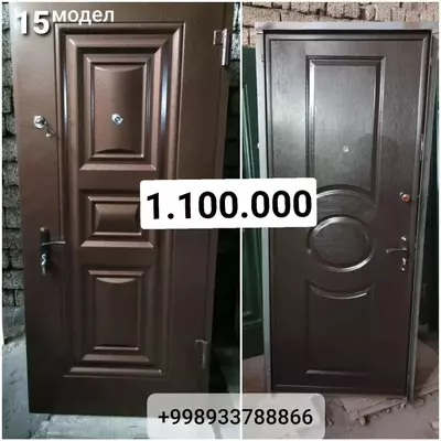1 100 000 so'm / dona Дверь металлическая