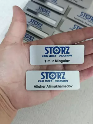 Бейджи металические - 65 000 сум / шт