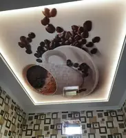 Натяжной потолок с фотопечатью. Модель N22