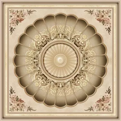 Натяжной потолок с 3D фотопечатью. Модель N25 - Цена по запросу