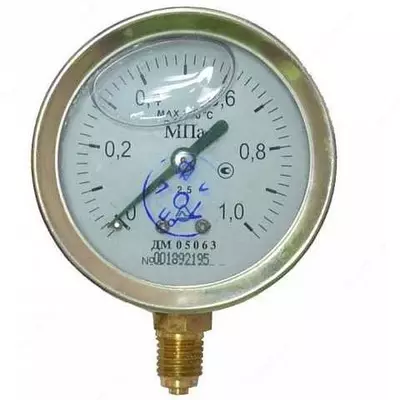 Glitserinli manometr 4 MPa
