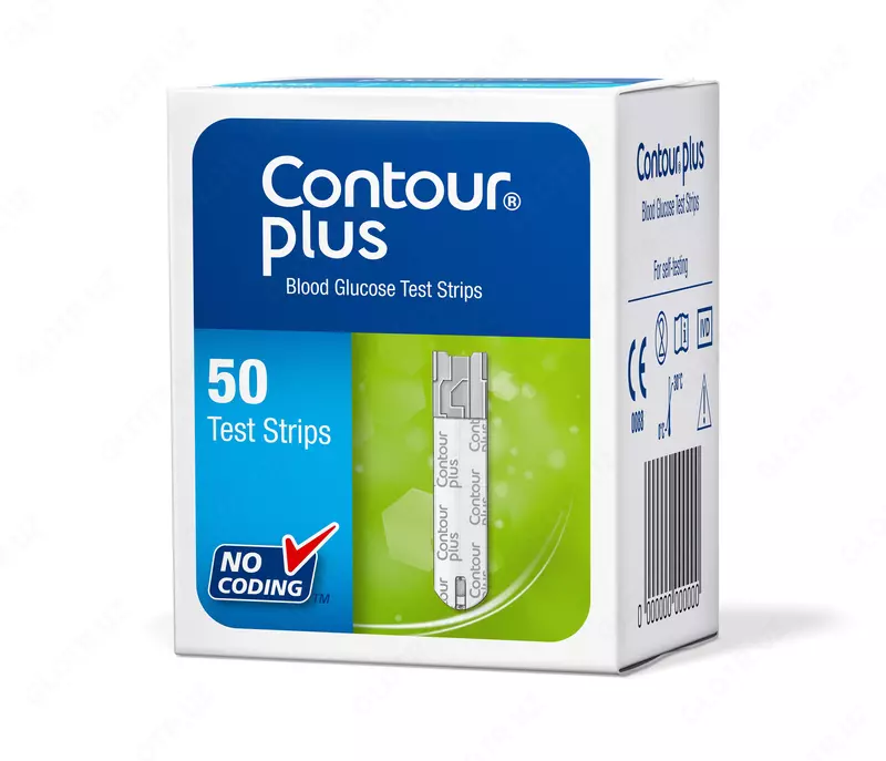 Тест-полоски CONTOUR PLUS (КОНТУР ПЛЮС)