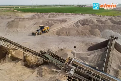 Песок "мытый" (18 куб.м)