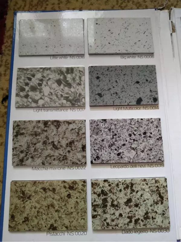 Kvarts aglomerati (kompozit tosh) art 9