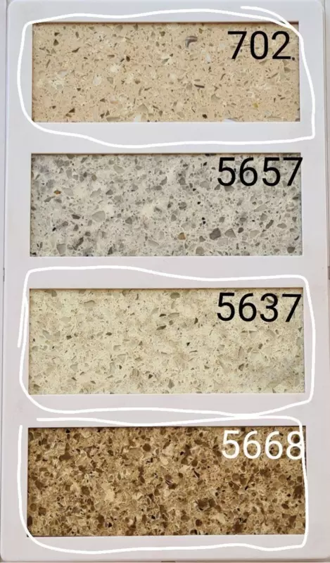 Kvarts aglomerati (kompozit tosh) art 16