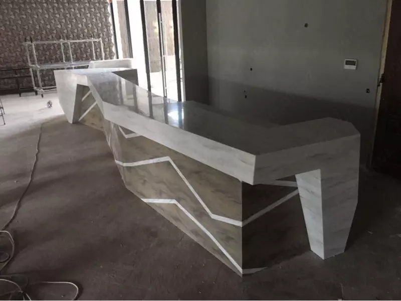 Kvarts toshdan resepshn va ma'muriy javonlar art 5