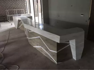 Kvarts toshdan resepshn va ma'muriy javonlar art 5