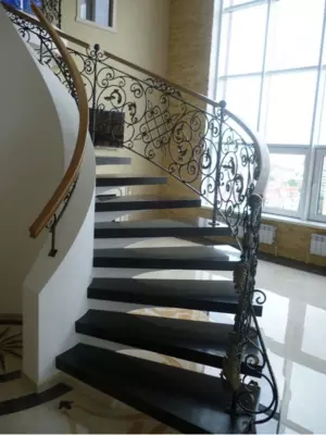 Лестница из искусственного камня арт 3