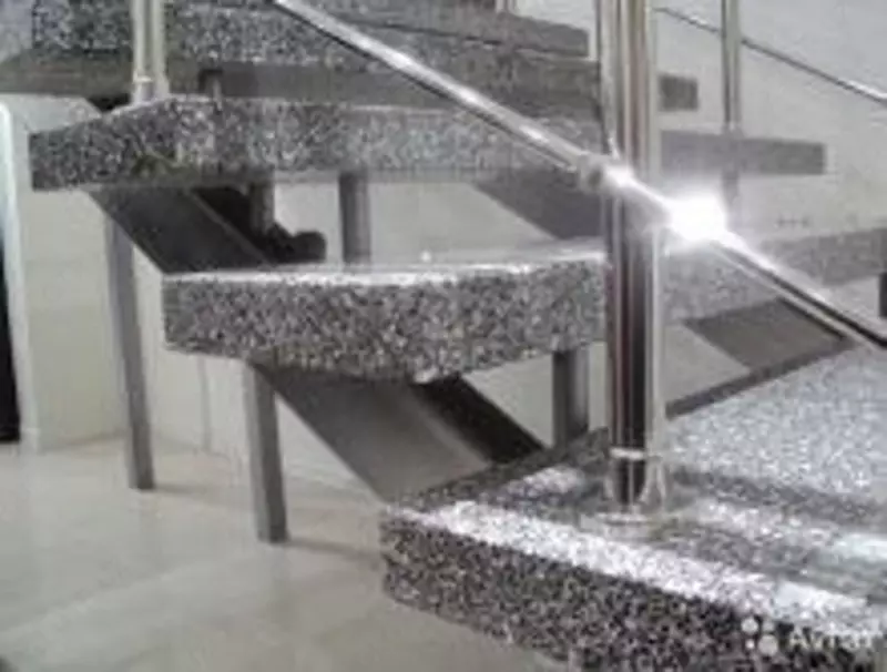 Лестница из искусственного камня арт 5