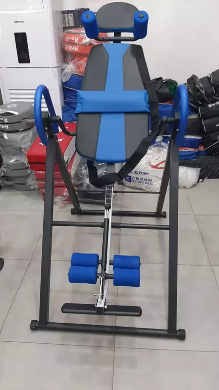  Инверсионный стол - это устройство (тренажер)  предназначенное для проведения инверсионной терапии  которая проводится без обратного подвешивания (ноги вверх  голова вниз)! - 