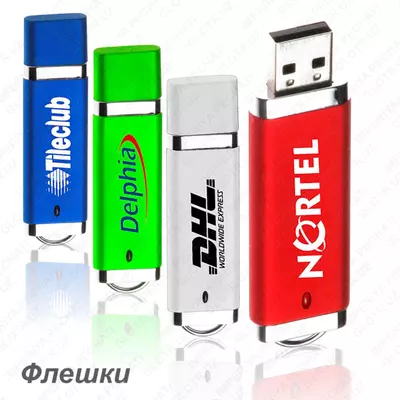 Logotipli flesh-disklar