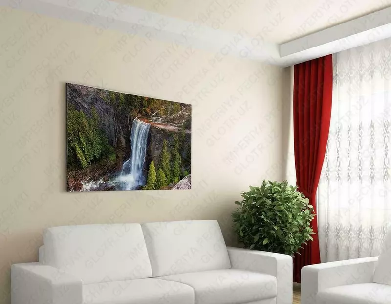 "Sharshara" tuvalida suratga olingan rasm, 84x60 sm