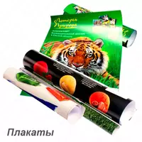Печать постеров и плакатов - 9 000 сум