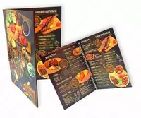 Изготовление меню (прайс-листы)