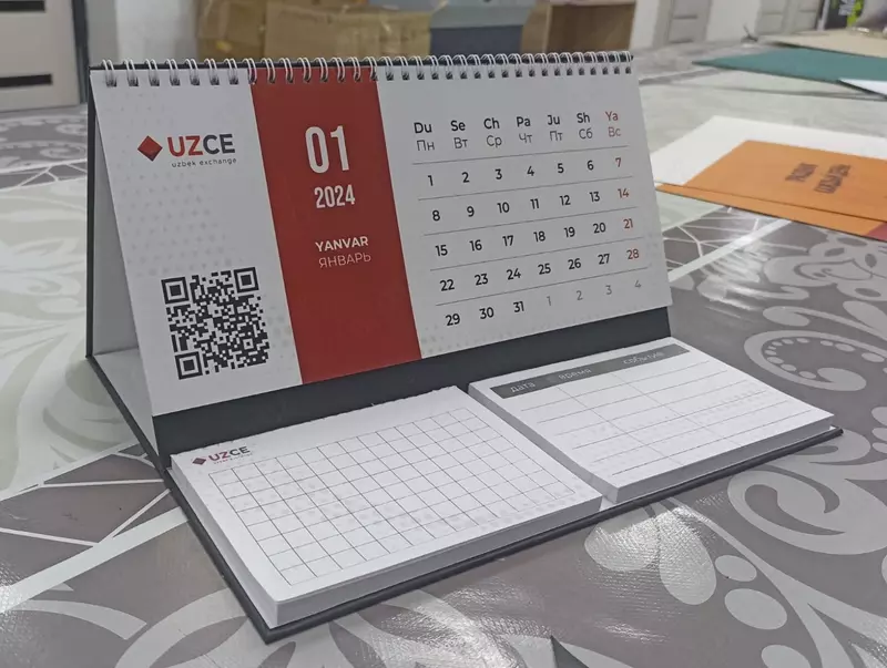 Stol usti taqvimlari