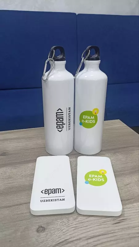 Печать на термосе