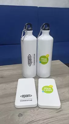 Печать на термосе