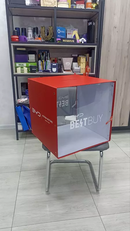 Бокс для пожертвований на заказ – надежное и практичное решение - по запросу