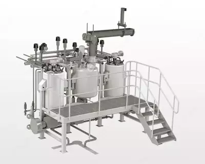 Реакторы и ёмкости с мешалкой для жидких