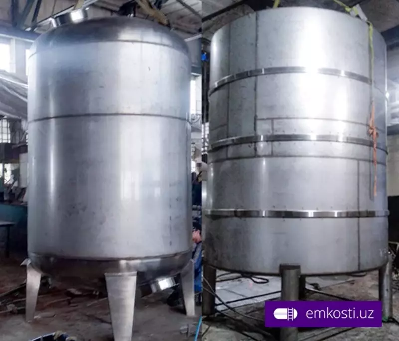 Накопительные баки и хранилища для воды и жидких продуктов от 500 до 200 кубов emkosti.uz