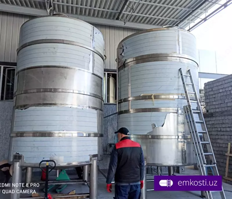 Накопительные баки и хранилища для воды и жидких продуктов от 500 до 200 кубов - emkosti.uz