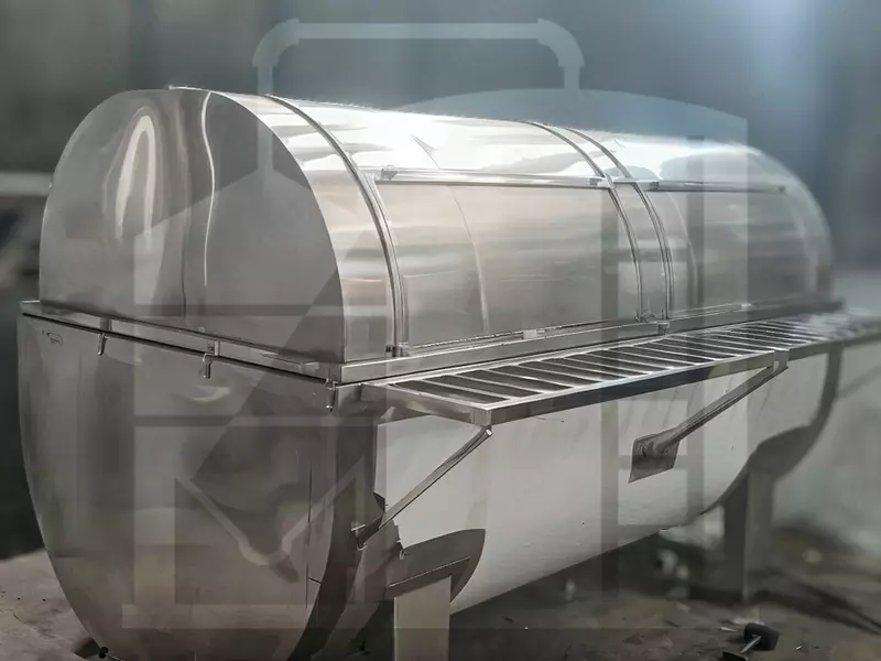 Молочное оборудование для переработки молока и производства молочных продуктов Metallardan nostandart uskunalar tayyorlash