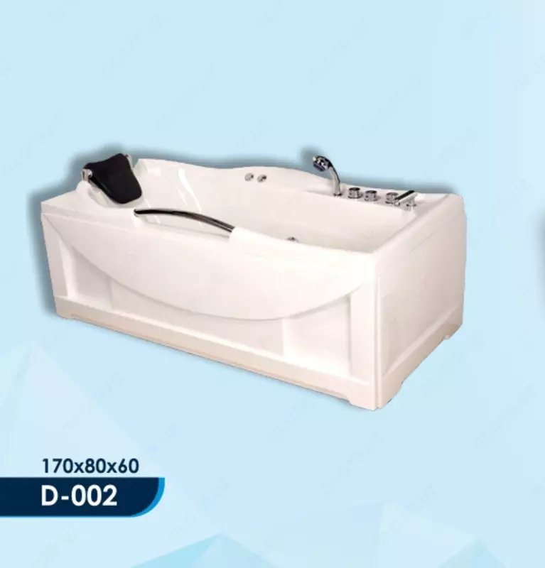 Ванна акриловая D-002 (170*80*60)